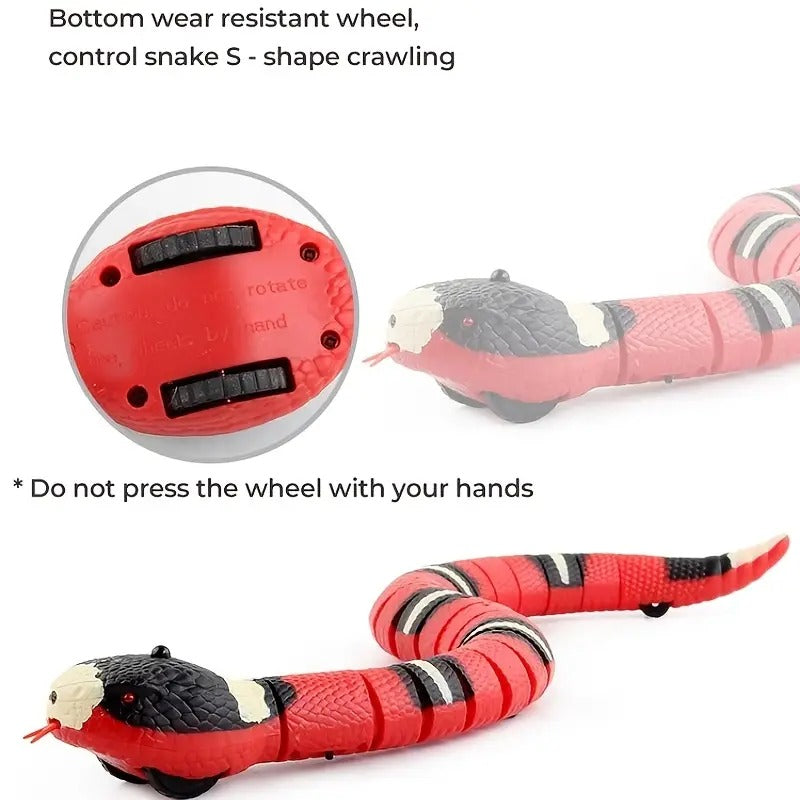 WildStrike™ Interactive Snake Toy – Watch Your Cat's Real Personality Come Out
