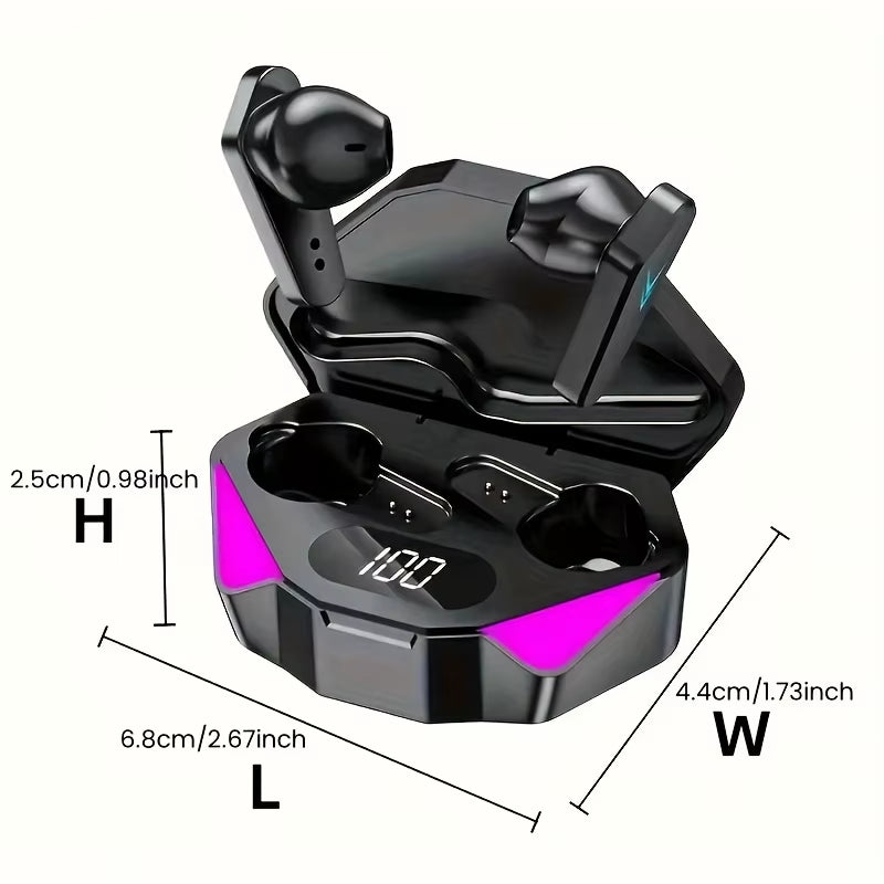 Auriculares Gamer X15 TWS Con Pantalla LED