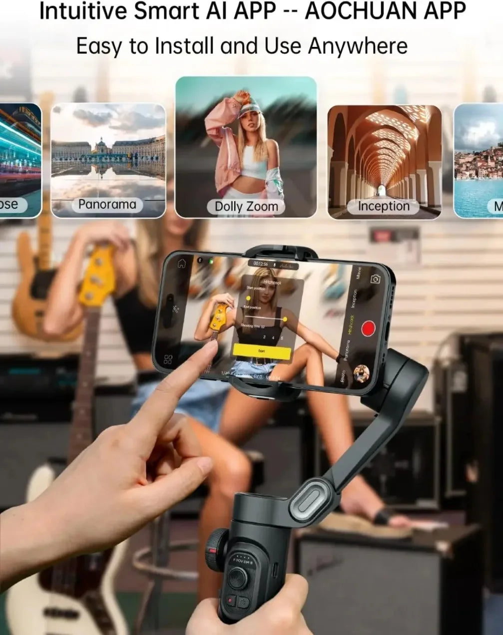 Gimbal Estabilizador 3 Ejes Para Móvil Smart XE