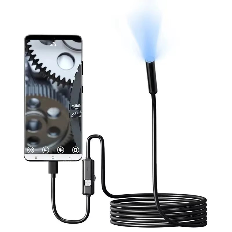 Endoscopio Cámara 7Mm IP67 Waterproof Usb-C/Android