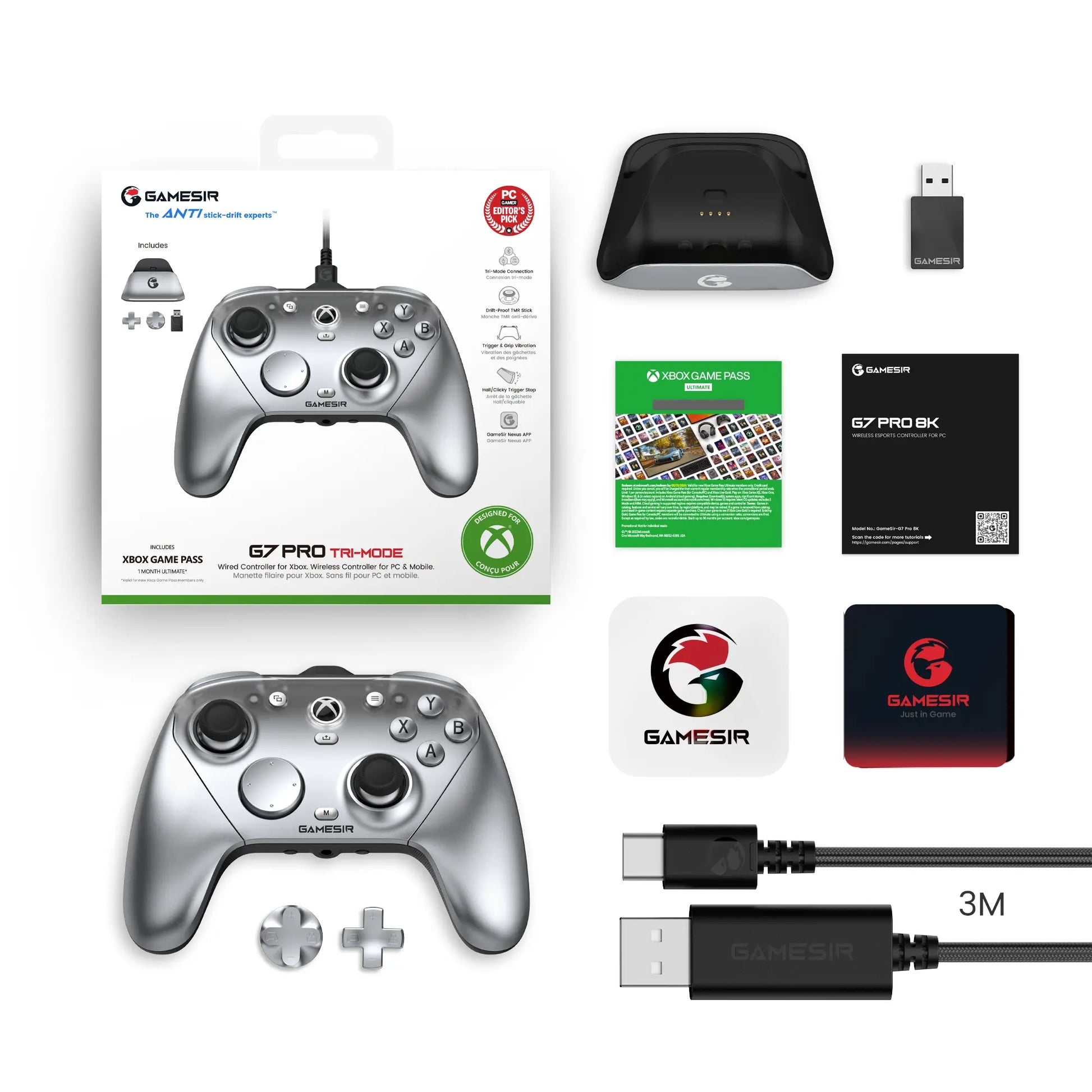 Gamesir G7 Pro Flagship Controller – Wired for Xbox, Wireless for PC & Mobile