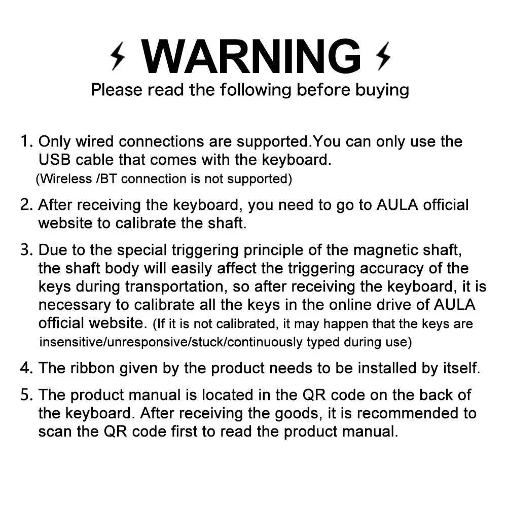 AULA WIN60 HE Mini Keyboard, Gaming Keyboard, Pc Gaming Keyboard, 61-Key Wired Connection, Plug and Play, Cool RGB Lighting Effect, Magnetic Axis Hot Plug, for E-Sports Games, Quick Trigger Response, Suitable for Notebook/Computer Equipment Connection