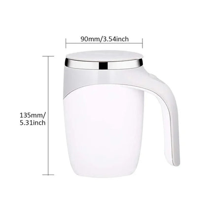 Taza Auto-Mezcladora Magnética Para Café