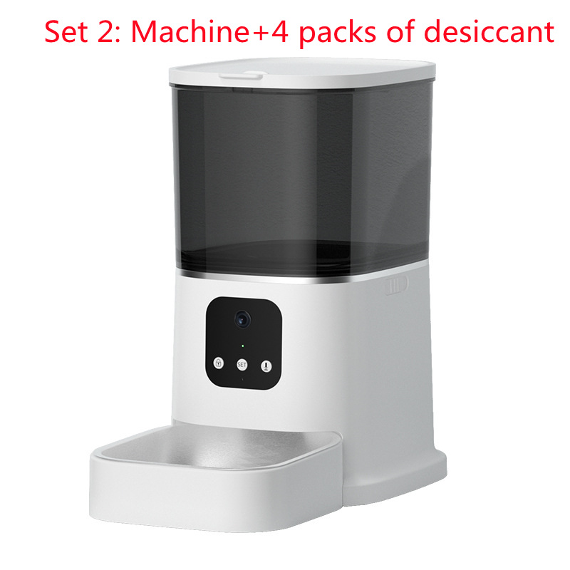 NeverAlone™ Smart WiFi Pet Feeder – Scheduled Meals &amp; Your Voice, Even When You're Away