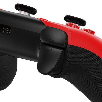 Hyperkin the Competitor Wired Controller for Xbox Series X|S, Xbox One & PC with Hall Effect Joysticks & Impulse Triggers; Symmetrical Layout & Precision D-Pad - Widow (Red)