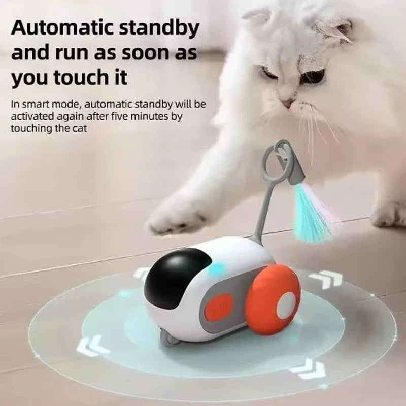 Auto De Control Remoto Juguete Inteligente Para Gatos