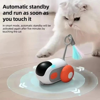 Auto De Control Remoto Juguete Inteligente Para Gatos