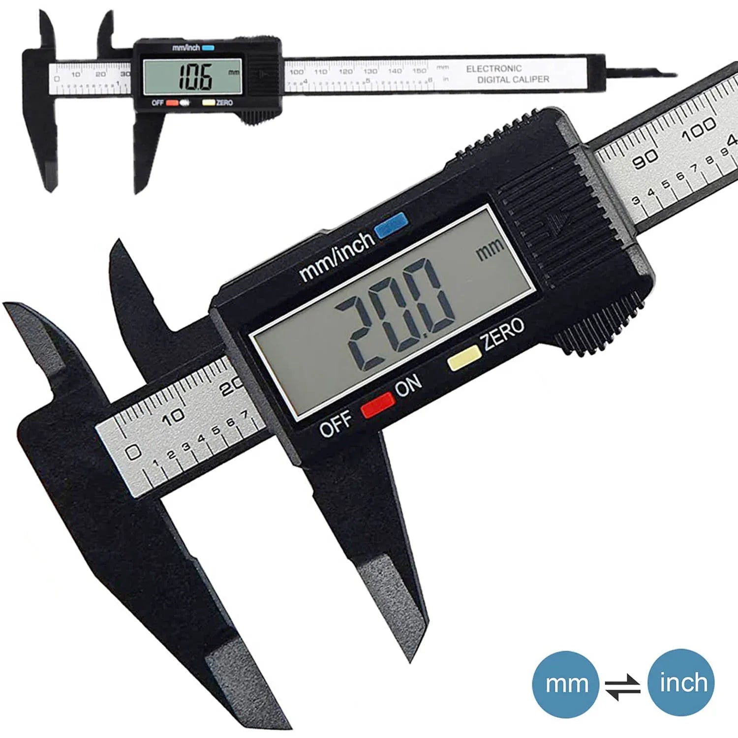 Electronic Digital Caliper Precision Measuring Tool