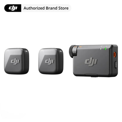 DJI Mic Mini Active Noise Cancelling, Plug-And-Play Ultralight Mic for Camera, Iphone, Android, PC & Tablet, 2-Person Vlog Streaming Team Production