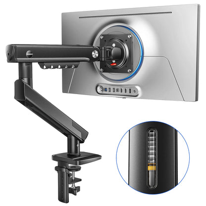 Flowlift Pro Monitor Arm – Dual & Single Screen Support (13-32”), Mechaspring Technology, Instamount, Locksteady, Precisionview – Smooth, Durable, Adjustable Setup for Gamers and Professionals"