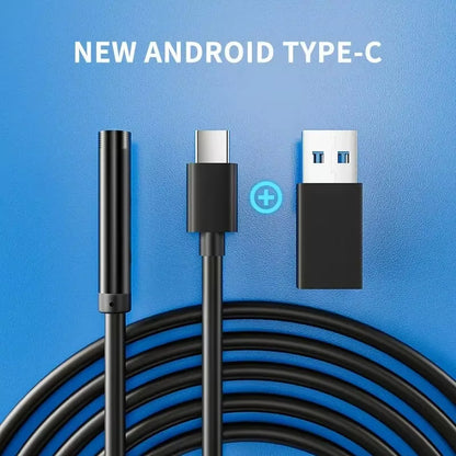 Endoscopio Cámara 7Mm IP67 Waterproof Usb-C/Android