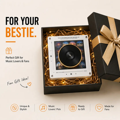 Switch Music in 1 Second?! Magnetic Vinyl-Style Fridge Magnets – Cute Kitchen Decor with Endless Songs