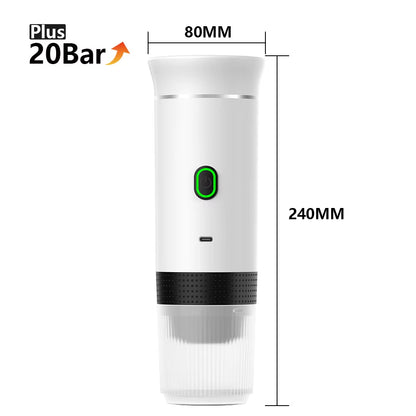 Máquina De Espresso Portátil Inalámbrica 3 En 1