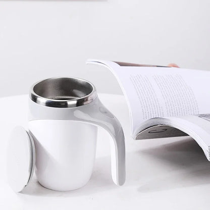 Taza Auto-Mezcladora Magnética Para Café