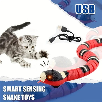 WildStrike™ Interactive Snake Toy – Watch Your Cat's Real Personality Come Out