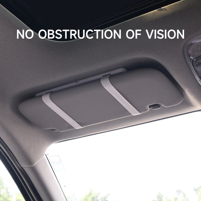 Rechargeable LED HD Car Visor Makeup Mirror