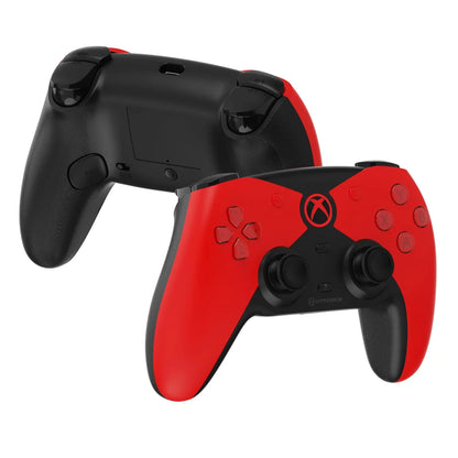 Hyperkin the Competitor Wired Controller for Xbox Series X|S, Xbox One & PC with Hall Effect Joysticks & Impulse Triggers; Symmetrical Layout & Precision D-Pad - Widow (Red)