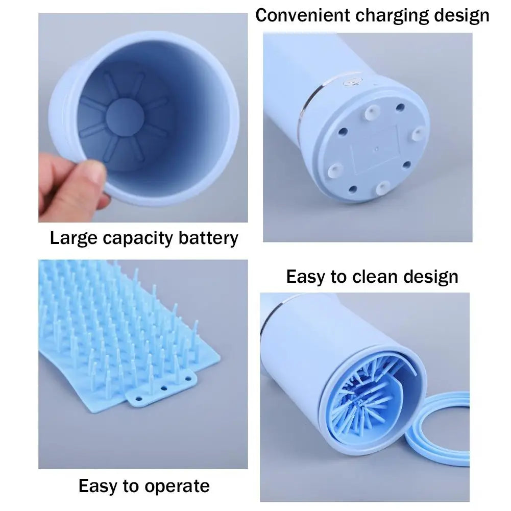 Lavapatas Eléctrico Portátil USB Para Mascotas