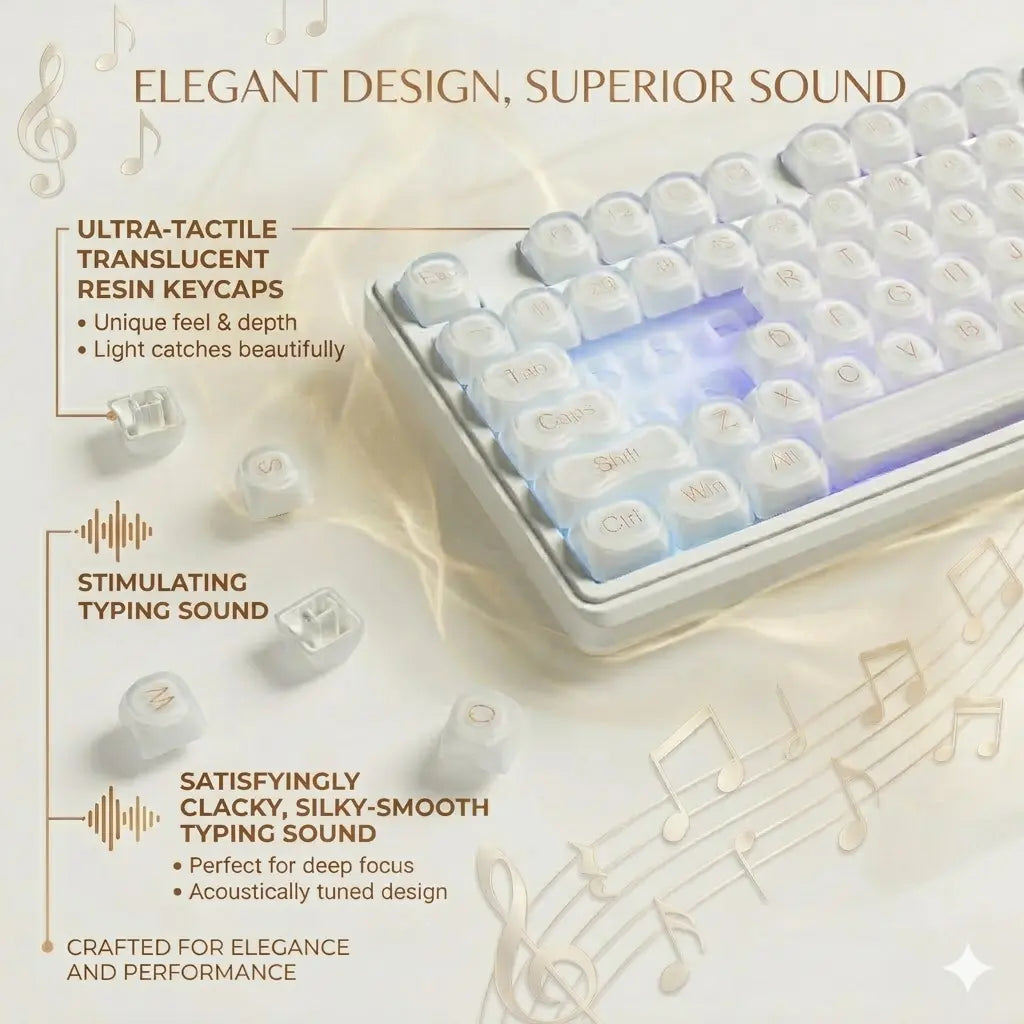 [NEW] FURYCUBE IP98S PRO Music Foundation Keyboard 98Keys Wired Wireless Keyboard with Number Pad Silent Media Knob Custom RGB Backlit Ergonomic for PC MAC PS4 Xbox ONE Membrane Keyboard Office Giftguide Silent