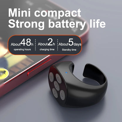Bluetooth Wireless Selfie Remote Control Ring