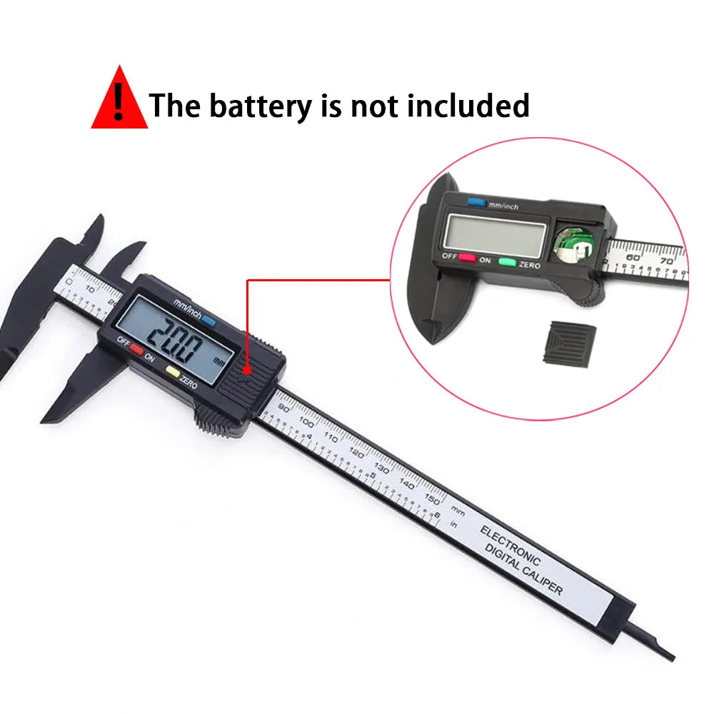 Electronic Digital Caliper Precision Measuring Tool