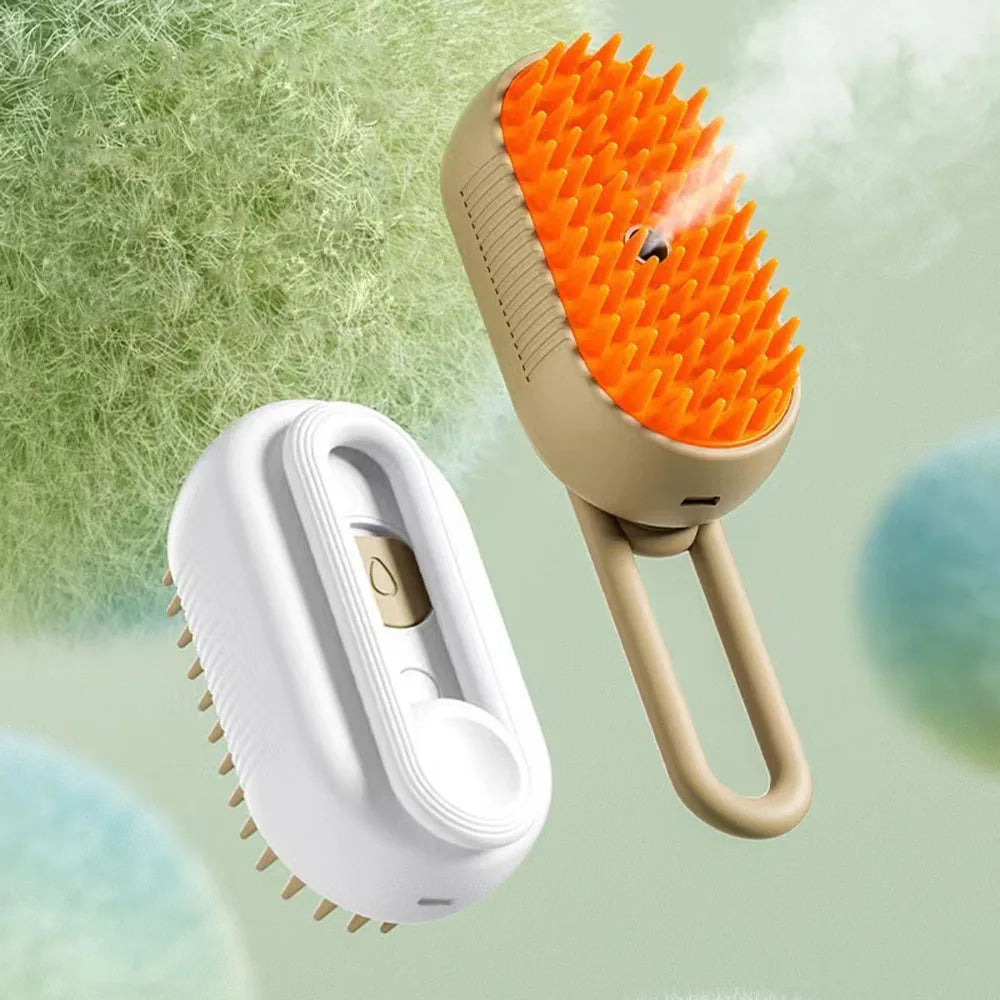 Cepillo De Vapor 3 En 1 Para Mascotas