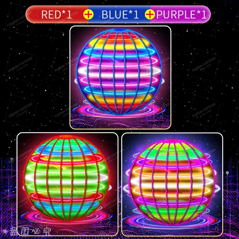 Bola Voladora LED Con Control Por Movimiento De Manos