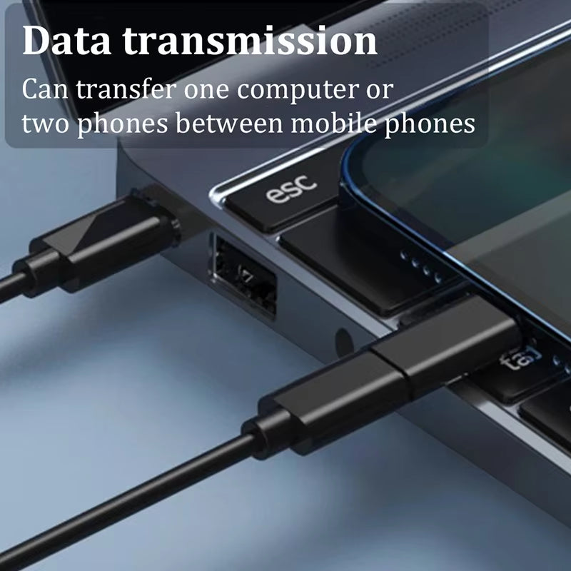 Multi USB Type-C 60W Fast Charging Adapter Cable Kit