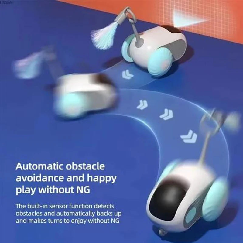 Auto De Control Remoto Juguete Inteligente Para Gatos