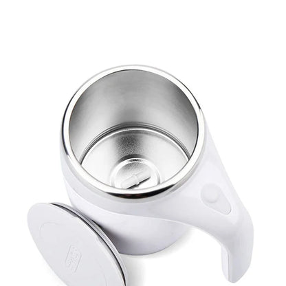 Taza Auto-Mezcladora Magnética Para Café