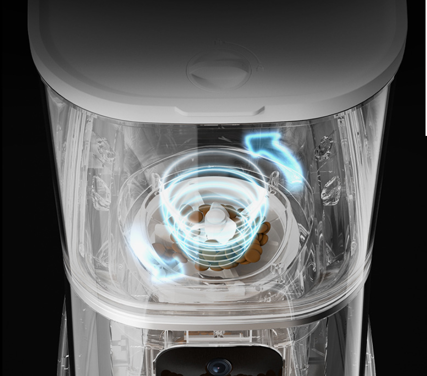 NeverAlone™ Smart WiFi Pet Feeder – Scheduled Meals &amp; Your Voice, Even When You're Away
