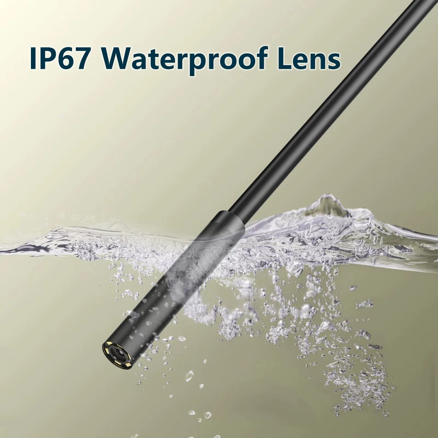 Endoscopio Cámara 7Mm IP67 Waterproof Usb-C/Android