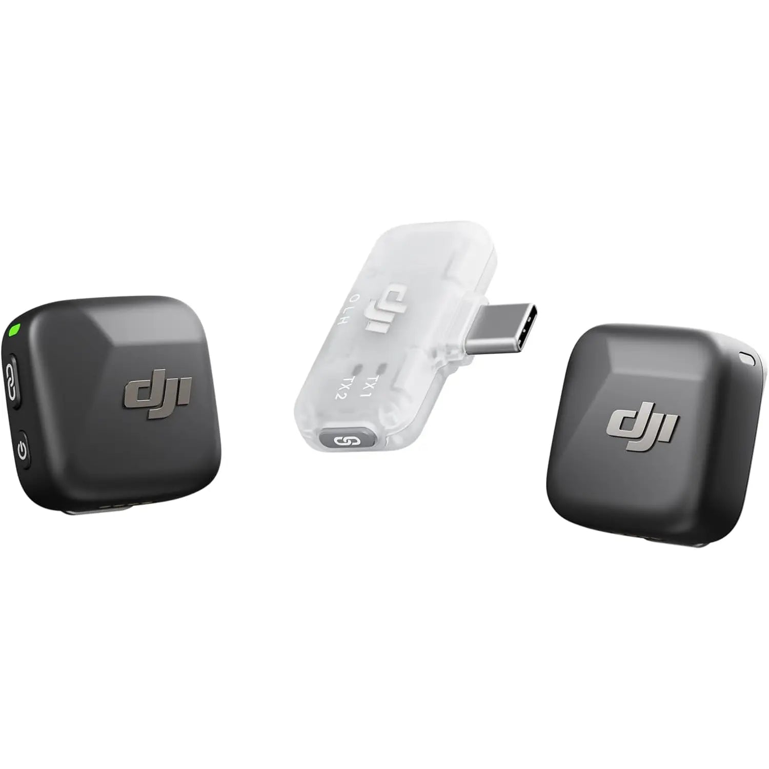 DJI Mic Mini Active Noise Cancelling, Plug-And-Play Ultralight Mic for Camera, Iphone, Android, PC & Tablet, 2-Person Vlog Streaming Team Production