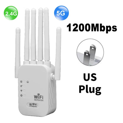 Repetidor Wifi 1200Mbps Doble Banda