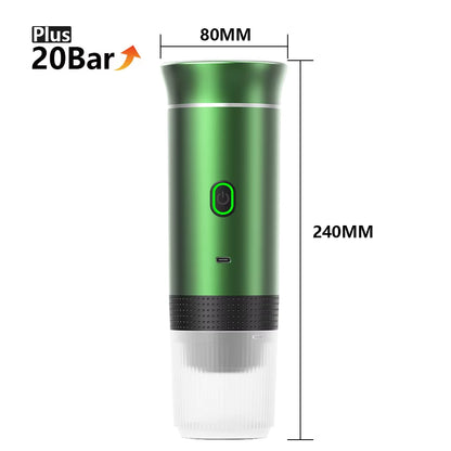 Máquina De Espresso Portátil Inalámbrica 3 En 1