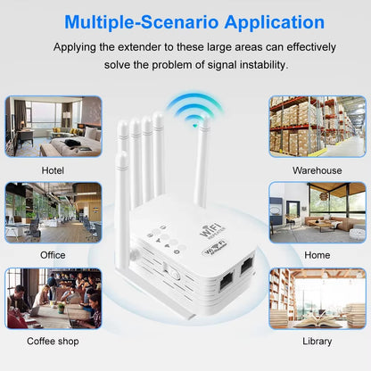 Repetidor Wifi 1200Mbps Doble Banda