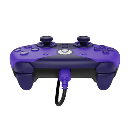 Hyperkin the Competitor Wired Controller for Xbox Series X|S, Xbox One & PC with Hall Effect Joysticks & Impulse Triggers; Symmetrical Layout & Precision D-Pad - Murasaki (Purple)