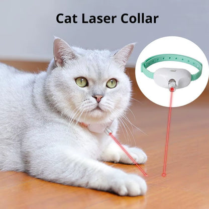Collar Láser Inteligente Para Gatos Recargable