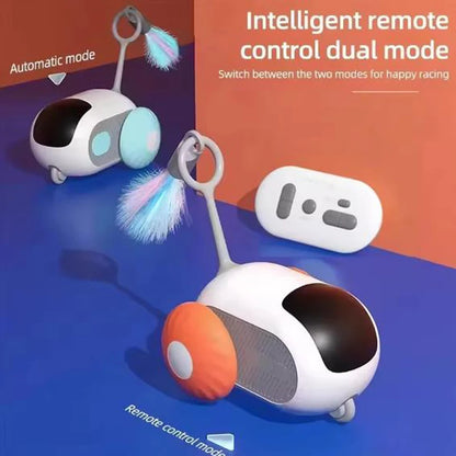 Auto De Control Remoto Juguete Inteligente Para Gatos