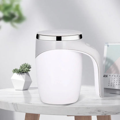 Taza Auto-Mezcladora Magnética Para Café