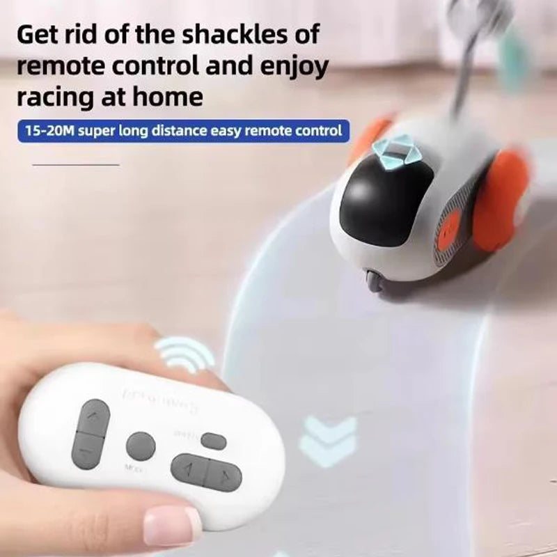Auto De Control Remoto Juguete Inteligente Para Gatos