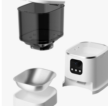 NeverAlone™ Smart WiFi Pet Feeder – Scheduled Meals &amp; Your Voice, Even When You're Away