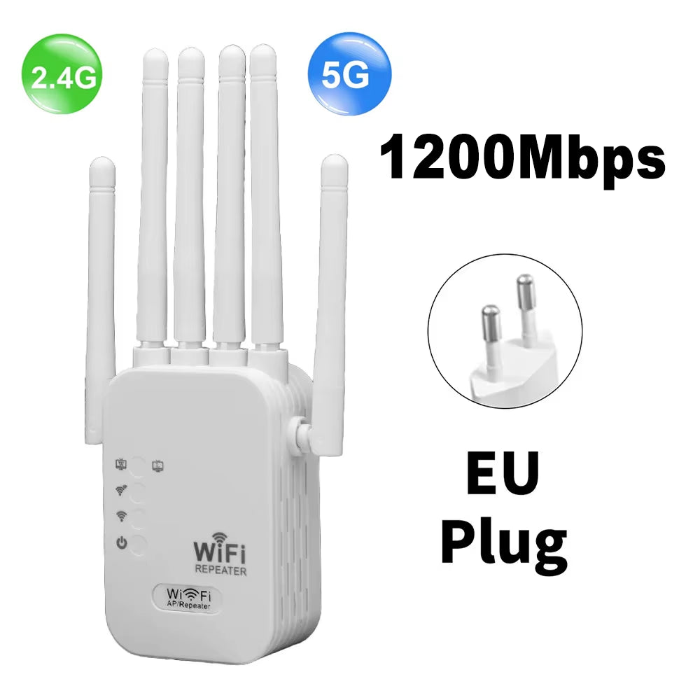 Repetidor Wifi 1200Mbps Doble Banda