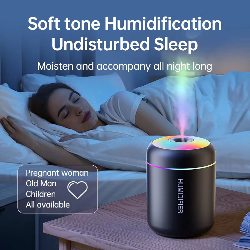 Mini Humidificador Difusor Aromaterapia USB