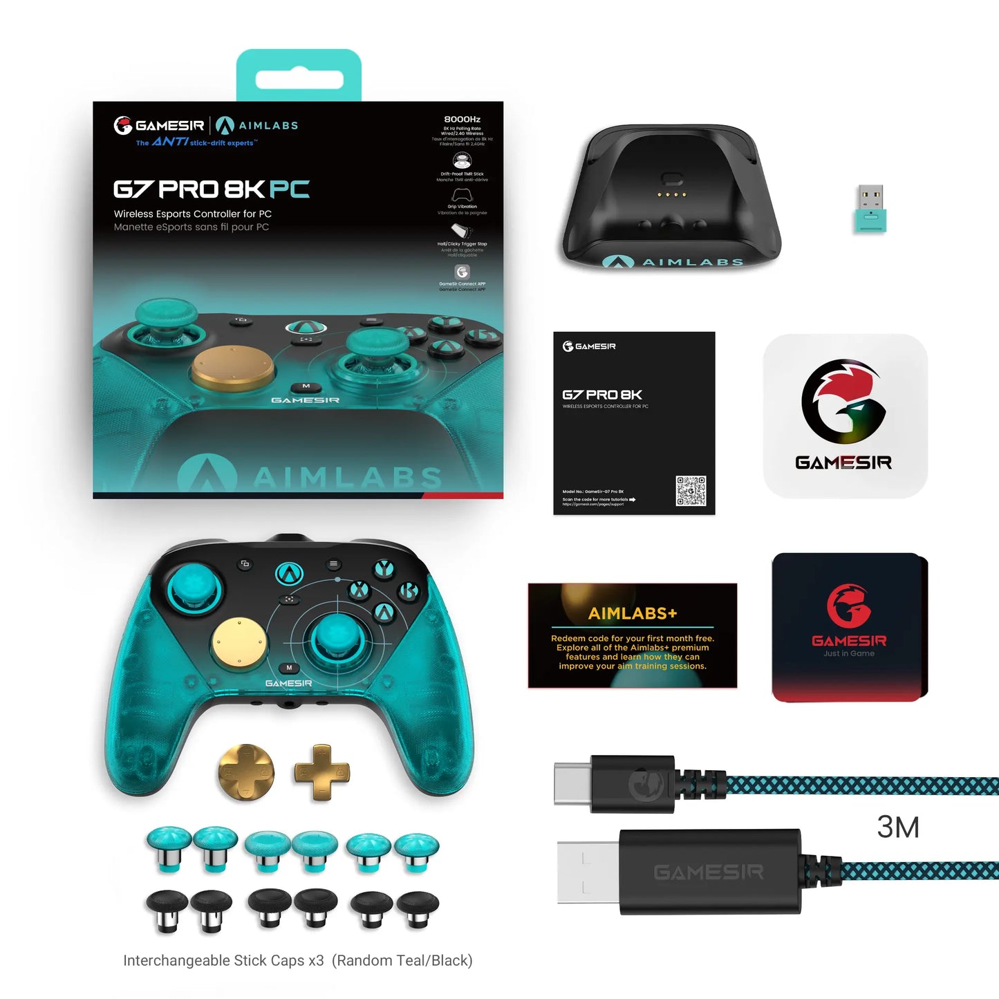 Gamesir G7 Pro 8K PC Aimlabs Edition (Not for Xbox) Esports Controller for PC, Android, Ios, Switch