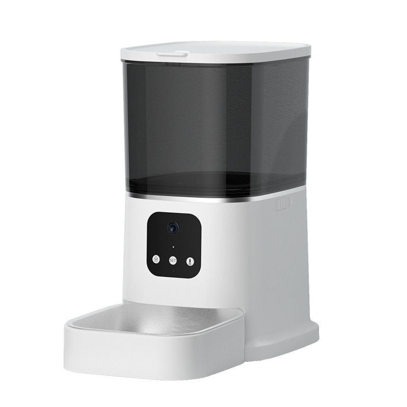 NeverAlone™ Smart WiFi Pet Feeder – Scheduled Meals &amp; Your Voice, Even When You're Away