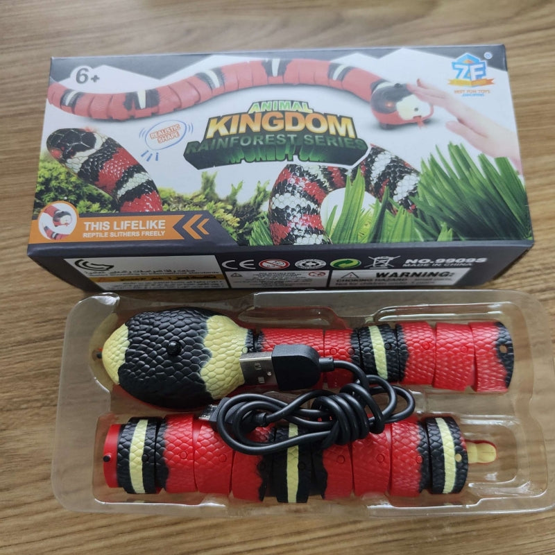 WildStrike™ Interactive Snake Toy – Watch Your Cat's Real Personality Come Out