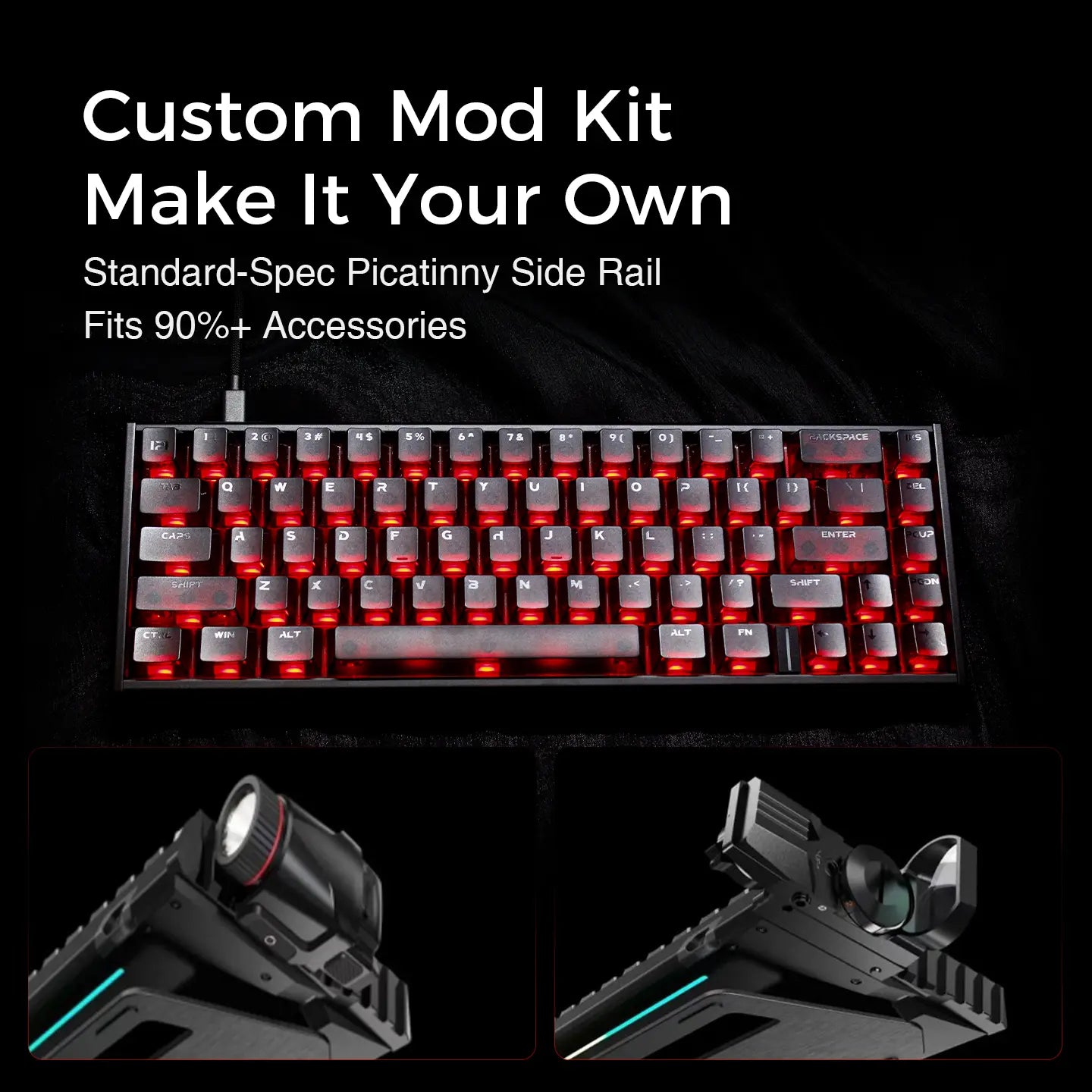 IPI QBZ75/65 Hall Effect Gaming Keyboard with Rapid Trigger RGB Magnetic Switch HE Keyboard 75% Custom Keyboard for Valorant CS2 FPS PC Gamers Creamykeyboard Summerwins Tiktokshopdealsforyoudays Budget, Friendly, Keyboard