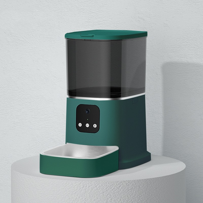 NeverAlone™ Smart WiFi Pet Feeder – Scheduled Meals &amp; Your Voice, Even When You're Away