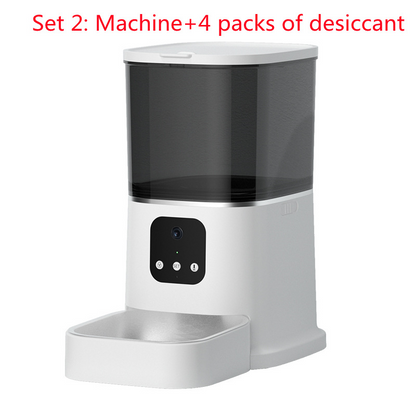 NeverAlone™ Smart WiFi Pet Feeder – Scheduled Meals &amp; Your Voice, Even When You're Away